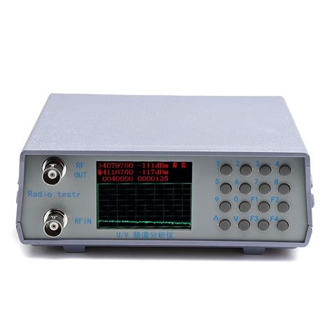 U/V UHF VHF Dual Band RF Spectrum Analyzer w/ Tracking 